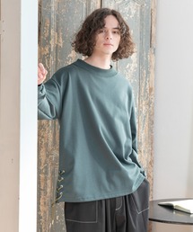 CASPER JOHN | Side Lace Mockneck Balloon Sweat/サイドレースモックネックバルーンスウェット(スウェット)