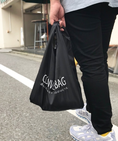 WEST CLIMB(ウエスト クライム)の「CONVENI BAG/コンビニバッグ エコロジープロダクツ(エコバッグ/サブバッグ・レディース・その他/その他1/その他2/その他3/その他4/その他6/その他7/その他8/その他9/その他5/ターコイズブルー/ピンク/イエロー/ホワイト/ブラック・FREE)」の4枚目の写真