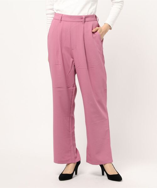 RAG MACHINE(ラグマシーン)の「【RAG MACHINE】バックスリットパンツ(その他パンツ・レディース・ピンク/ブルー/グリーン・M/L)」の3枚目の写真