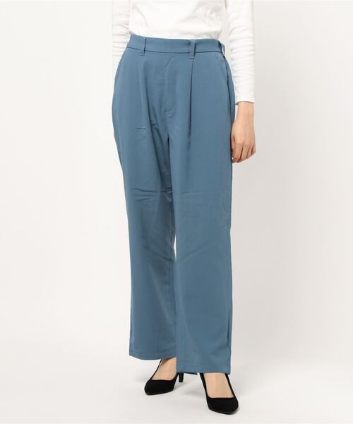 RAG MACHINE(ラグマシーン)の「【RAG MACHINE】バックスリットパンツ(その他パンツ・レディース・ピンク/ブルー/グリーン・M/L)」の2枚目の写真