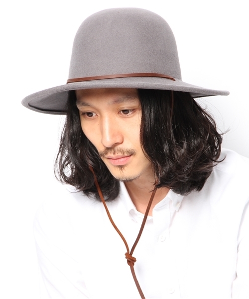 BRIXTON(ブリクストン)の「BRIXTON / TILLER HAT(ハット・メンズ・チャコールグレー/ブラック・MEDIUM)」の3枚目の写真