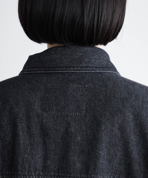 PAGEBOY(ページボーイ)の「スノーデニムBIG Gジャン(ブルゾン・レディース・ブラック/ブラック系その他/ブルー系その他・FREE)」の15枚目の写真