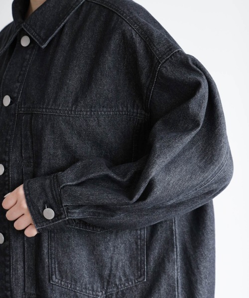 PAGEBOY(ページボーイ)の「スノーデニムBIG Gジャン(ブルゾン・レディース・ブラック/ブラック系その他/ブルー系その他・FREE)」の16枚目の写真