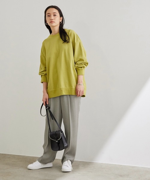 ADAM ET ROPE'（アダムエロペ）の「FRUIT OF THE LOOM スウェット（Tシャツ/カットソー・レディース・チャコールグレー/ミント/ラベンダー・FREE）」の4枚目の写真