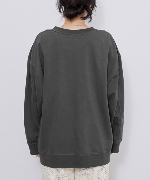 ADAM ET ROPE'（アダムエロペ）の「FRUIT OF THE LOOM スウェット（Tシャツ/カットソー・レディース・チャコールグレー/ミント/ラベンダー・FREE）」の10枚目の写真