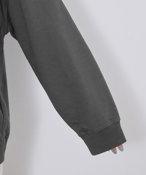 ADAM ET ROPE'（アダムエロペ）の「FRUIT OF THE LOOM スウェット（Tシャツ/カットソー・レディース・チャコールグレー/ミント/ラベンダー・FREE）」の8枚目の写真