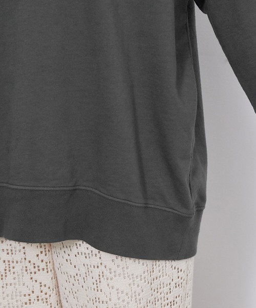 ADAM ET ROPE'（アダムエロペ）の「FRUIT OF THE LOOM スウェット（Tシャツ/カットソー・レディース・チャコールグレー/ミント/ラベンダー・FREE）」の18枚目の写真