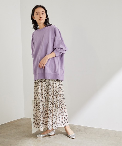 ADAM ET ROPE'（アダムエロペ）の「FRUIT OF THE LOOM スウェット（Tシャツ/カットソー・レディース・チャコールグレー/ミント/ラベンダー・FREE）」の11枚目の写真