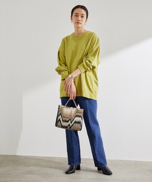 ADAM ET ROPE'（アダムエロペ）の「FRUIT OF THE LOOM スウェット（Tシャツ/カットソー・レディース・チャコールグレー/ミント/ラベンダー・FREE）」の9枚目の写真