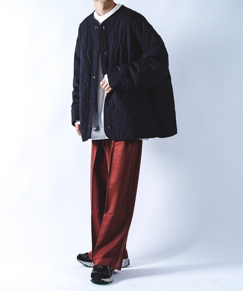 kutir（クティール）の「キルティングナイロンブルゾン（ブルゾン・メンズ・ブラック/カーキ/グリーン・MEDIUM/LARGE）」の5枚目の写真