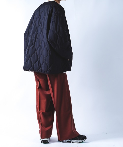 kutir（クティール）の「キルティングナイロンブルゾン（ブルゾン・メンズ・ブラック/カーキ/グリーン・MEDIUM/LARGE）」の6枚目の写真