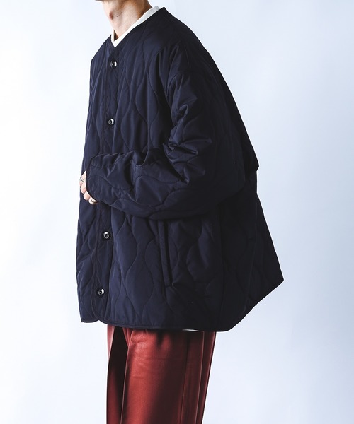 kutir（クティール）の「キルティングナイロンブルゾン（ブルゾン・メンズ・ブラック/カーキ/グリーン・MEDIUM/LARGE）」の11枚目の写真