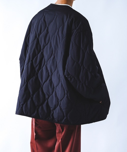 kutir（クティール）の「キルティングナイロンブルゾン（ブルゾン・メンズ・ブラック/カーキ/グリーン・MEDIUM/LARGE）」の12枚目の写真