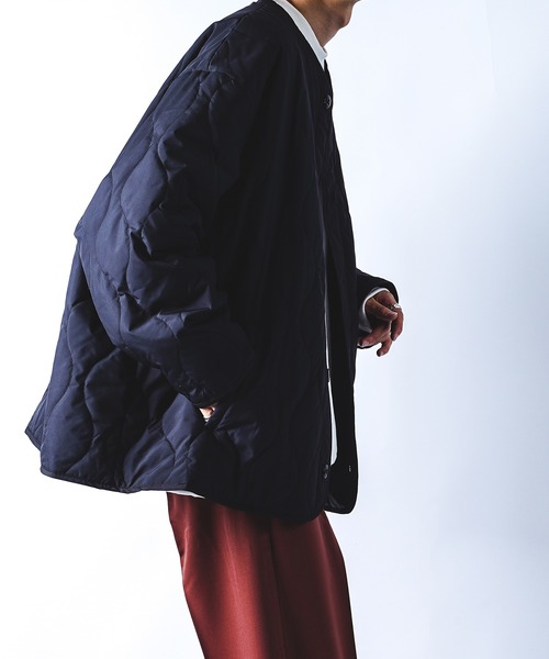 kutir（クティール）の「キルティングナイロンブルゾン（ブルゾン・メンズ・ブラック/カーキ/グリーン・MEDIUM/LARGE）」の13枚目の写真