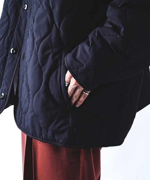 kutir（クティール）の「キルティングナイロンブルゾン（ブルゾン・メンズ・ブラック/カーキ/グリーン・MEDIUM/LARGE）」の14枚目の写真