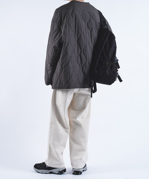 kutir（クティール）の「キルティングナイロンブルゾン（ブルゾン・メンズ・ブラック/カーキ/グリーン・MEDIUM/LARGE）」の19枚目の写真