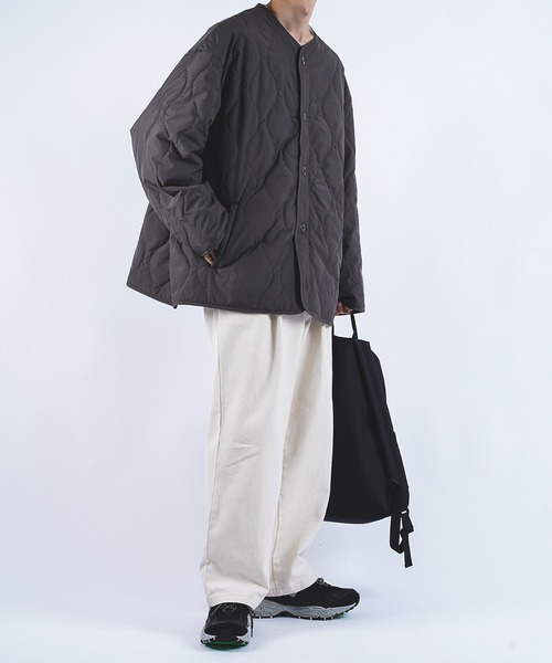 kutir（クティール）の「キルティングナイロンブルゾン（ブルゾン・メンズ・ブラック/カーキ/グリーン・MEDIUM/LARGE）」の22枚目の写真