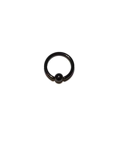 MORPH（モルフ）の「MORPH モルフ  CBR ボディーピアス 12ゲージ 8mm~14mm（ピアス（片耳用）・メンズ・ブラック・8/10/12/14）」の5枚目の写真