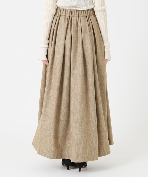 IENA（イエナ）の「Sustina Tweed ロングスカート◆（スカート・レディース・ナチュラル/ベージュ/ネイビー・34/38/36）」の11枚目の写真