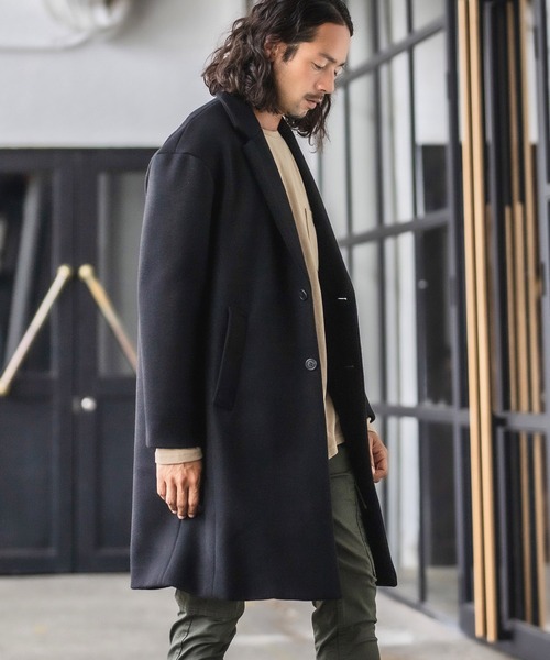 CAMBIO（カンビオ）の「mj7540-WOOLチェスターコート（チェスター