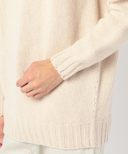 MORRIS & SONS】ジーロンラム ノルディックセーター MEN