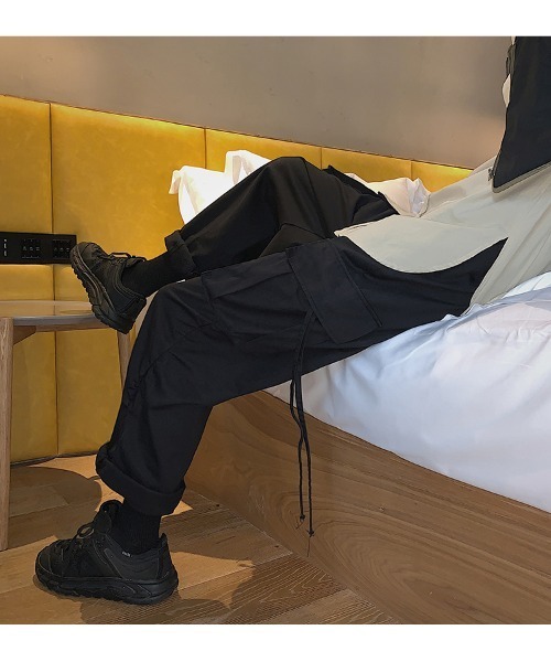 Ressaca(レサーカ)の「ワイドシルエット カーゴパンツ / 軍パン(カーゴパンツ・メンズ・ブラック/カーキ/グレイッシュベージュ・M/XL/L/S)」の17枚目の写真