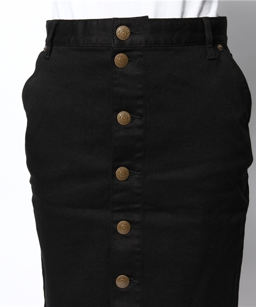 MILKFED.(ミルクフェド)の「DENIM PENCIL MEDIUM SKIRT (スカート/膝丈/タイト)(スカート・レディース・ブラック/ライトブルー・SMALL/MEDIUM)」の10枚目の写真