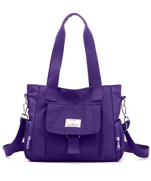 Amulet(アミュレット)の「2WAYバッグ(ショルダーバッグ・レディース・ブラック/パープル/ベージュ/グリーン/ピンク/グレー・FREE)」の13枚目の写真