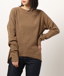 M1594 麻綿針抜き裏使いプルオーバー