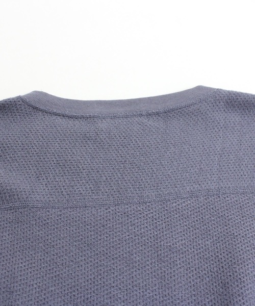 RNA-N（アールエヌエーエヌ）の「M1594 麻綿針抜き裏使いプルオーバー（Tシャツ/カットソー・レディース・ベージュ/ブラウン/ブルー・MEDIUM）」の12枚目の写真