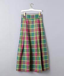 Scye（サイ）の「＜Scye （サイ）＞チェック マキシスカート