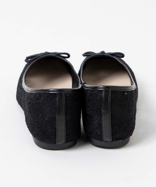 WEGO（ウィゴー）の「WEGO/アソートフラットバレエシューズ（バレエシューズ・レディース・アイボリー/ブラック・LARGE/MEDIUM）」の11枚目の写真
