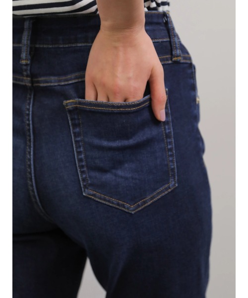 AMERICAN HOLIC（アメリカンホリック）の「シガレットフィットデニム（デニムパンツ・レディース・インディゴブルー/ブルー系その他・S/M/L）」の9枚目の写真