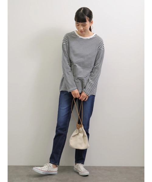 AMERICAN HOLIC（アメリカンホリック）の「シガレットフィットデニム（デニムパンツ・レディース・インディゴブルー/ブルー系その他・S/M/L）」の10枚目の写真