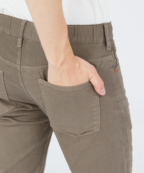 RED CARD TOKYO(レッドカード)の「【別注】RED CARD TOKYO / レッドカード トーキョー Shore イージーデニム(デニムパンツ・メンズ・グレイッシュベージュ/ダークネイビー・30/34/28/32)」の15枚目の写真