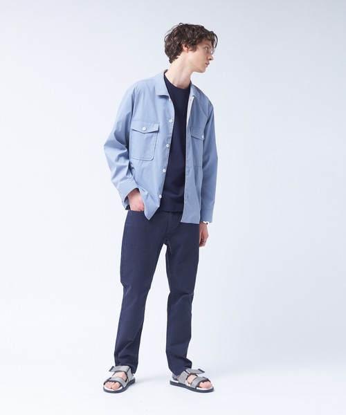 RED CARD TOKYO(レッドカード)の「【別注】RED CARD TOKYO / レッドカード トーキョー Shore イージーデニム(デニムパンツ・メンズ・グレイッシュベージュ/ダークネイビー・30/34/28/32)」の10枚目の写真