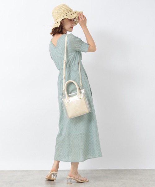 Heather（ヘザー）の「カットワークレースワンピース（半袖
