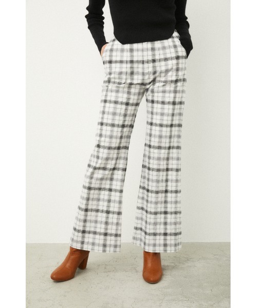 LAGUA GEM（ラグアジェム）の「SPRING CHECK PT（その他パンツ・レディース・ブラック/ライトグリーン・X-SMALL/MEDIUM/SMALL）」の14枚目の写真