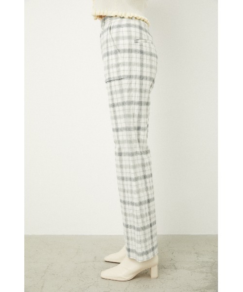 LAGUA GEM（ラグアジェム）の「SPRING CHECK PT（その他パンツ・レディース・ブラック/ライトグリーン・X-SMALL/MEDIUM/SMALL）」の11枚目の写真