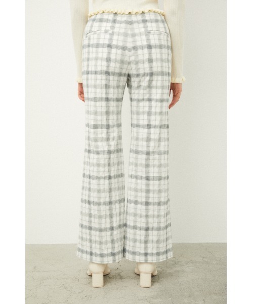 LAGUA GEM（ラグアジェム）の「SPRING CHECK PT（その他パンツ・レディース・ブラック/ライトグリーン・X-SMALL/MEDIUM/SMALL）」の4枚目の写真