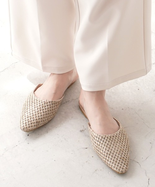 アメリ　フラットミュール セール】SQUARE LOAFER SANDALS（サンダル）｜Ameri（アメリ）の