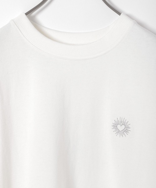 PBLIM（ページボーイリム）の「【PAGEBOYLIM】フィンガーハートT（Tシャツ/カットソー・レディース・ベージュ/オフホワイト・MEDIUM/LARGE）」の21枚目の写真