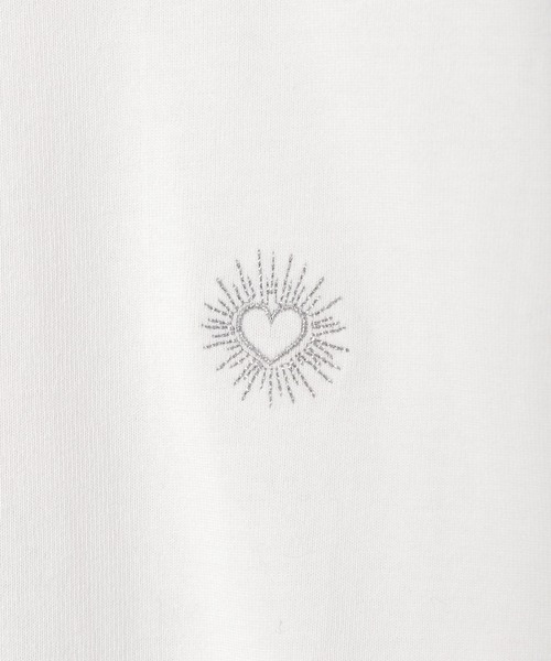 PBLIM（ページボーイリム）の「【PAGEBOYLIM】フィンガーハートT（Tシャツ/カットソー・レディース・ベージュ/オフホワイト・MEDIUM/LARGE）」の18枚目の写真