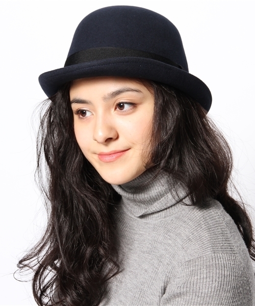 CIAOPANIC（チャオパニック）の「【Ciaopanic】フェルト丸天HAT（ハット・レディース・ブラック/ネイビー/ワインレッド・0）」の9枚目の写真