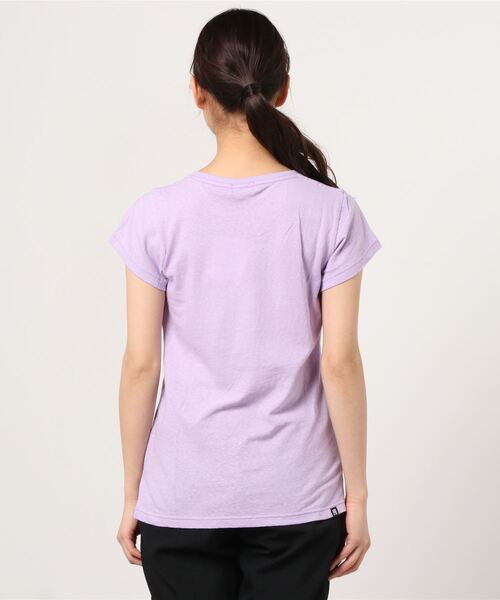 HYSTERIC GLAMOUR（ヒステリックグラマー）の「HOLIDAY GIRL Tシャツ（Tシャツ/カットソー・レディース・グレー/ブラック/パープル・FREE）」の4枚目の写真