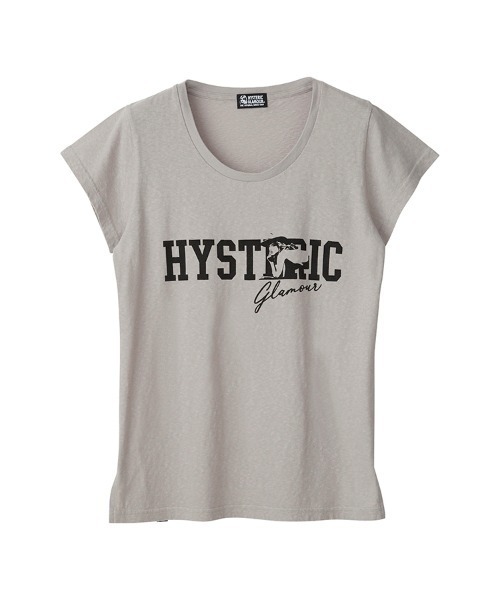 HYSTERIC GLAMOUR（ヒステリックグラマー）の「HOLIDAY GIRL Tシャツ（Tシャツ/カットソー・レディース・グレー/ブラック/パープル・FREE）」の2枚目の写真