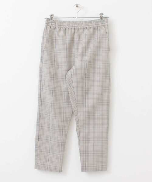 ITEMS URBANRESEARCH(アイテムズ アーバンリサーチ)の「先染めチェック イージースラックス(その他パンツ・メンズ・グレー/ブラウン/ベージュ・MEDIUM/LARGE)」の11枚目の写真
