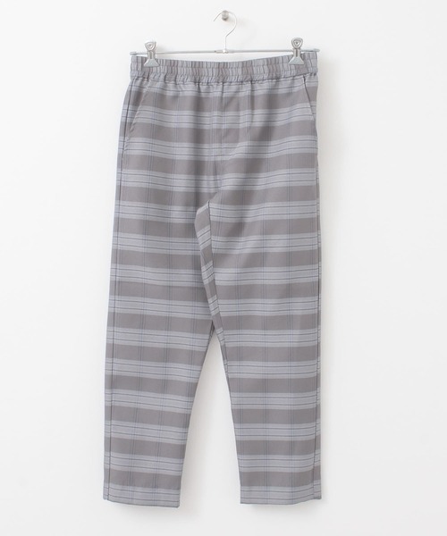 ITEMS URBANRESEARCH(アイテムズ アーバンリサーチ)の「先染めチェック イージースラックス(その他パンツ・メンズ・グレー/ブラウン/ベージュ・MEDIUM/LARGE)」の12枚目の写真