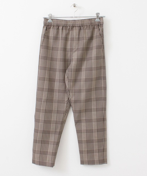 ITEMS URBANRESEARCH(アイテムズ アーバンリサーチ)の「先染めチェック イージースラックス(その他パンツ・メンズ・グレー/ブラウン/ベージュ・MEDIUM/LARGE)」の13枚目の写真