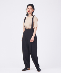 qualite | ハイウエストサスペンダーパンツ(その他パンツ)